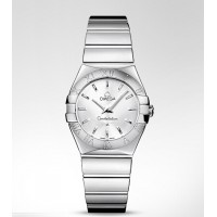 Omega Constellation Polished Quartz Replica Watch 123.10.27.60.02.002