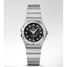 Omega Constellation Stainless Steel Ladies Replica Watch 123.10.27.60.51.001