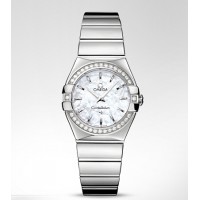 Omega Constellation Diamond Ladies Replica Watch 123.15.27.60.05.002