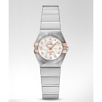 Omega Constellation Brushed 24mm Replica Watch 123.20.24.60.55.005