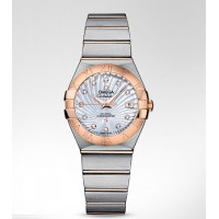 Omega Constellation Brushed Chronometer Replica 123.20.27.20.55.001