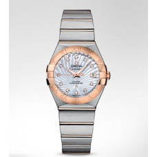 Omega Constellation Brushed Chronometer Replica 123.20.27.20.55.001