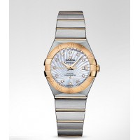 Omega Constellation Brushed Chronometer Replica 123.20.27.20.55.002