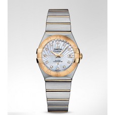 Omega Constellation Brushed Chronometer Replica 123.20.27.20.55.002