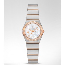 Omega Constellation Quartz 24 mm Replica Watch 123.25.24.60.05.002