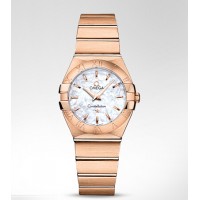 Omega Constellation Quartz 27 mm Replica Watch 123.50.27.60.05.001