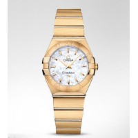 Omega Constellation Brushed 27mm Replica Watch 123.50.27.60.05.002