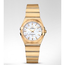 Omega Constellation Brushed 27mm Replica Watch 123.50.27.60.05.002