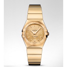 Omega Constellation Polished Quartz Replica Watch 123.50.27.60.08.002