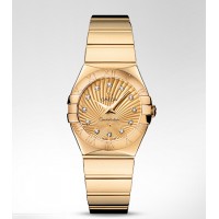 Omega Constellation Quartz 27mm Replica Watch 123.50.27.60.58.002