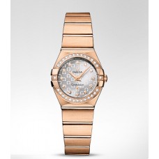 Omega Constellation Quartz 24 mm Replica Watch 123.55.24.60.52.001
