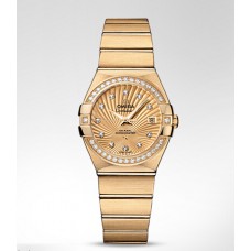 Omega Constellation Brushed Chronometer fake 123.55.27.20.58.001