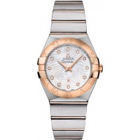 Replica Omega Constellation Brushed (27mm) Quartz 123.20.27.60.55.007