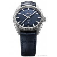 Replica Omega Globemaster blue pie pan dial 130.33.39.21.03.001