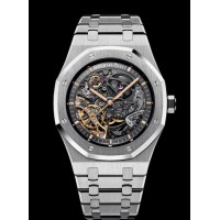 Audemars Piguet Royal Oak DOUBLE BALANCE WHEEL OPENWORKED Watch 15407ST.OO.1220ST.01 