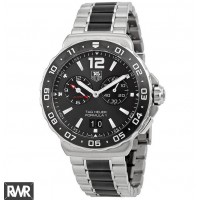 Tag Heuer Formula 1 Anthracite Dial Chronograph Steel and Ceramic Mens WAU111C.BA0869 replica watch