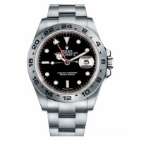 Rolex Explorer II Stainless Steel Black dial 16570 BK Replica