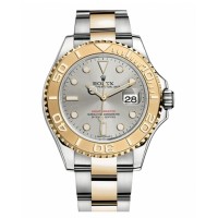 Rolex Yacht-Master Stainless Steel and Yellow Gold Grey dial 16623 G Replica