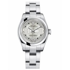 Rolex Oyster Perpetual No Date Silver dial 176200 Ladies watch Replica