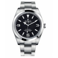 Rolex Explorer Stainless Steel Black dial 214270 Replica