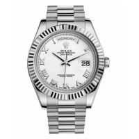 Rolex Day Date II President White Gold White dial 218239 WRP Replica