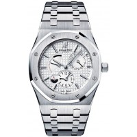 Audemars Piguet Royal Oak Dual Time Power Reserve replica watch 26120ST.OO.1220ST.01