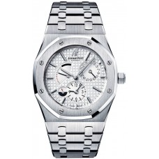 Audemars Piguet Royal Oak Dual Time Power Reserve replica watch 26120ST.OO.1220ST.01