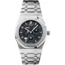 Audemars Piguet Royal Oak Dual Time Power Reserve Men's replica watch 26120ST.OO.1220ST.03