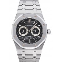 Audemars Piguet Royal Oak Day-Date, Black Dial Stainless Steel on Bracelet 26330.ST.OO.1220ST.01