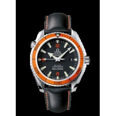Omega Planet Ocean Olympians Orange Bezel Replica Watch 2908.50.82
