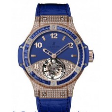 Hublot Big Bang Tutti Frutti Tourbillon Dark Blue Pave 345.PL.5190.LR.0901 