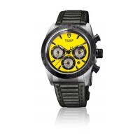 Replica Tudor Fastrider Chronograph Steel and Black Ceramic 42010N Yellow unisex Watch