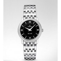Omega Deville Prestige Quartz Ladies Replica Watch 424.10.27.60.01.001