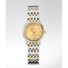 Omega De Ville Prestige Quartz Ladies Replica Watch 424.20.24.60.58.001