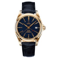 Omega De Ville Co-Axial GMT Replica Watch 4633.80.33