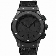 Hublot Classic Fusion 45MM All Black Watch 521.CM.1110.LR 