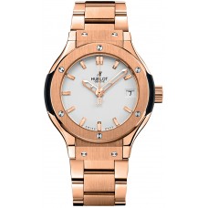 Hublot Classic Fusion Quartz Gold 33mm 581.OX.2610.OX 