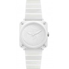 Bell & Ross BR S White Ceramic Phantom Ceramic Quartz 39mm Ladies Replica Watch