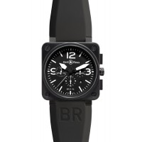 Bell & Ross BR 01-94 Carbon Chronograph 46mm Mens Replica Watch