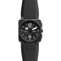 Bell & Ross BR 03-94 CARBON Chronograph 42mm Mens Replica Watch 