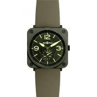 Bell & Ross BR S Military Ceramic Quartz 39mm Medium Replica Watch