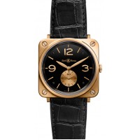 Bell & Ross BR S ink Gold Black Mechanical Gold 39mm Medium Replica Watch