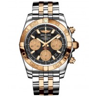 Breitling Chronomat 41 Steel & Rose Gold Mens Replica Watch CB014012/BA53/378C