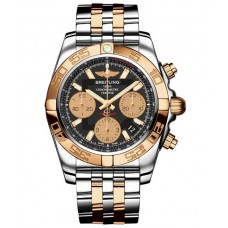 Breitling Chronomat 41 Steel & Rose Gold Mens Replica Watch CB014012/BA53/378C
