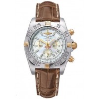 Breitling Chronomat 44 Yellow Gold and Steel Replica Watch IB011012/A698-739P