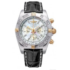 Breitling Chronomat 44 Yellow Gold and Steel Replica Watch IB011012/A698-744P
