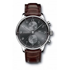 IWC Portuguese IW371431  Chrono-Automatic White Gold Replica