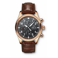 IWC Classic Pilots IW371713 Chronograph Automatic Rose Gold Replica