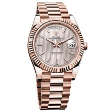Rolex Oyster Perpetual Day Date 40 228235 Pink Gold replica