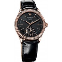 Rolex Cellini Dual Time Everose Gold Watch 50525 replica